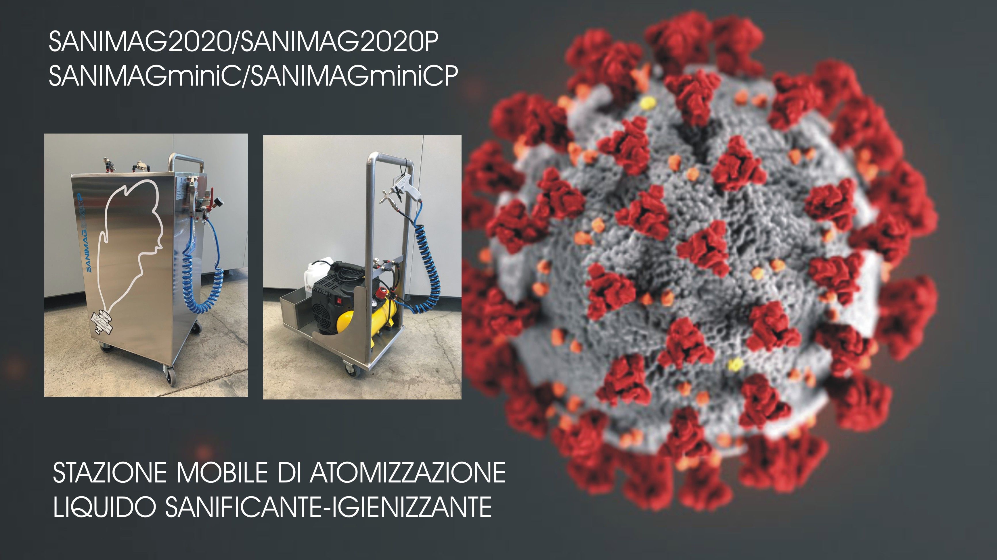 SANIMAG2020 PER SANIFICAZIONE ED IGIENIZZAZIONE