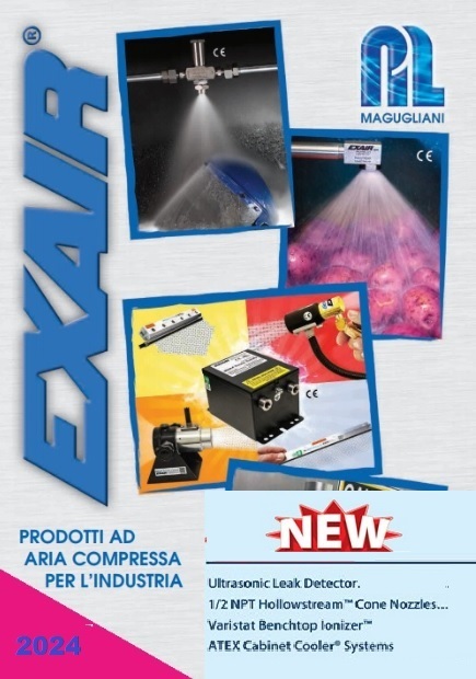 RICHIEDI IL NUOVO CATALOGO EXAIR: vendite@magugliani.it